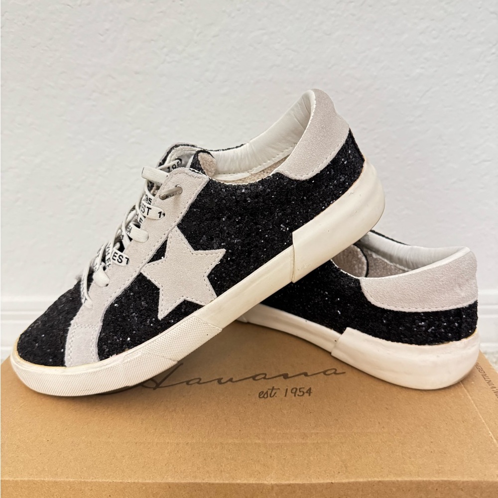 Vintage Havana Black and White Sneakers